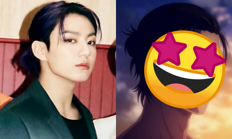 Netizens comparan a Jungkook de BTS con este personaje de anime por su nuevo peinado