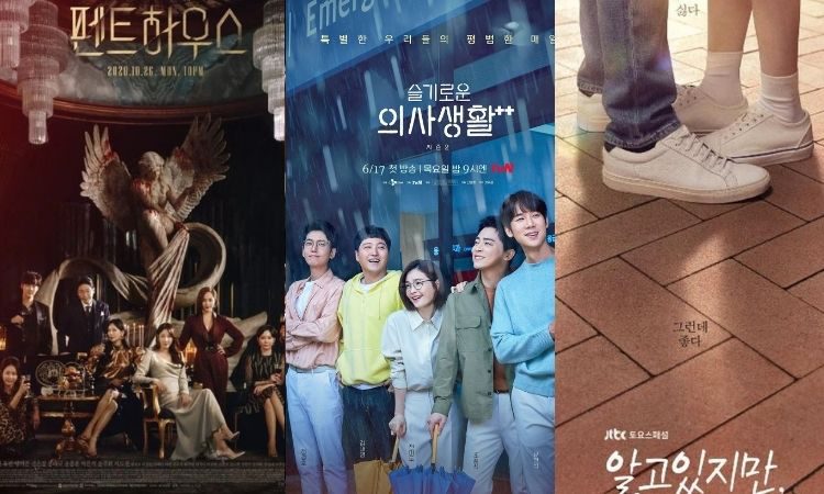 Posters de Penthouse, Hospital Playlist y Nevertheless