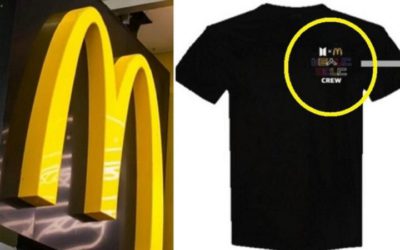 Uniforme de McDonald's para el BTS Meal