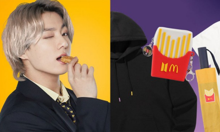 Netizens se quejan de que la mercancía BTS X McDonald's  es demasiado costosa