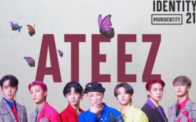 Póster de Ateez para Identity 2021