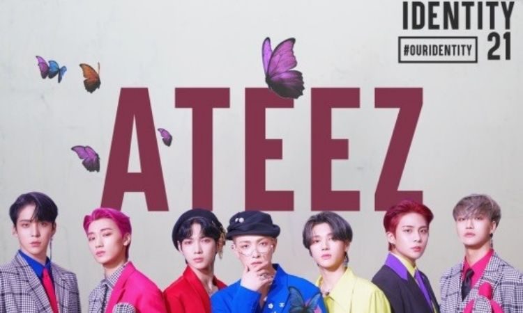 Póster de Ateez para Identity 2021