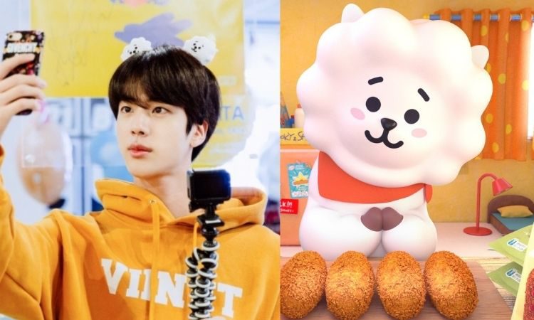 Jin de BTS y RJ de BT21