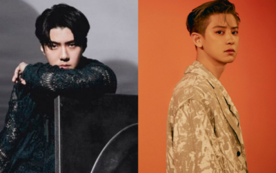 Sehun y Chanyeol de EXO destacan su gran atractivo en fotos para ‘Don’t Fight The Feeling’