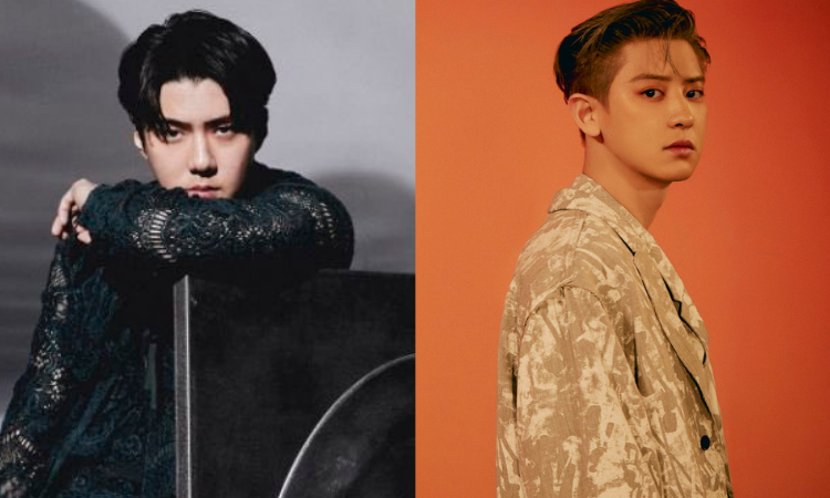 Sehun y Chanyeol de EXO destacan su gran atractivo en fotos para ‘Don’t Fight The Feeling’
