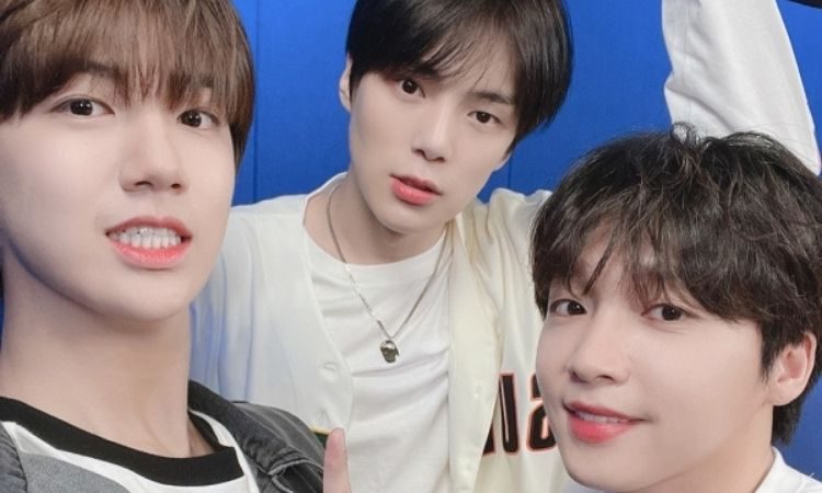 Minhyuk de Monsta X, Jeong Se Woon y Wonjin de Cravity