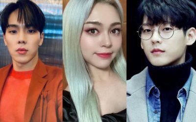 Shownu de Monsta X, AleXa y Minhyuk de BtoB