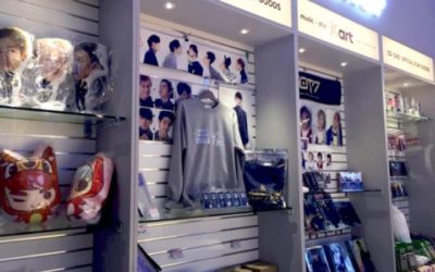 Tienda de K-pop en Corea