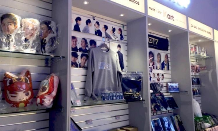 Tienda de K-pop en Corea