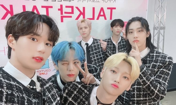 WEi en el backstage del concierto Red Angel