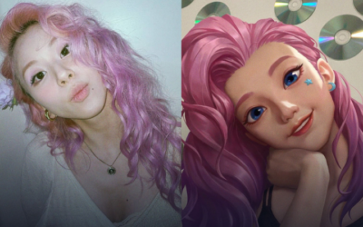 Chaeyoung de TWICE se roba la atención por su parecido con este personaje de League of Legends