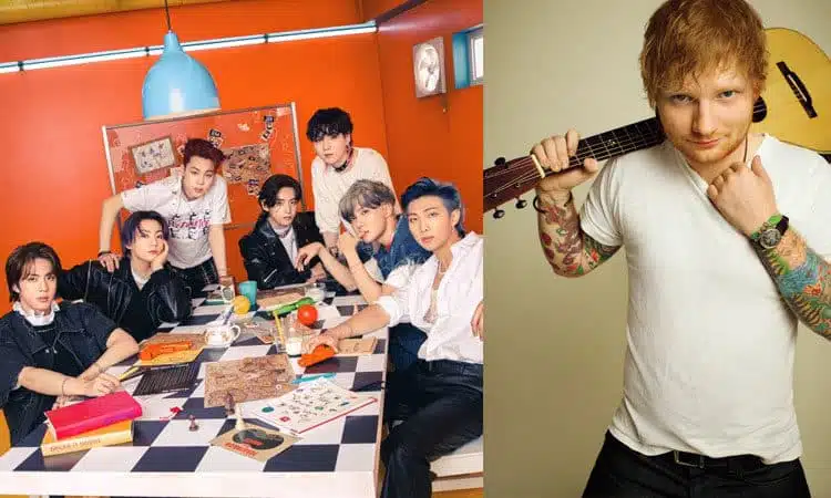 Big Hit Music también confirma la participación de Ed Sheeran en la nueva canción de BTS