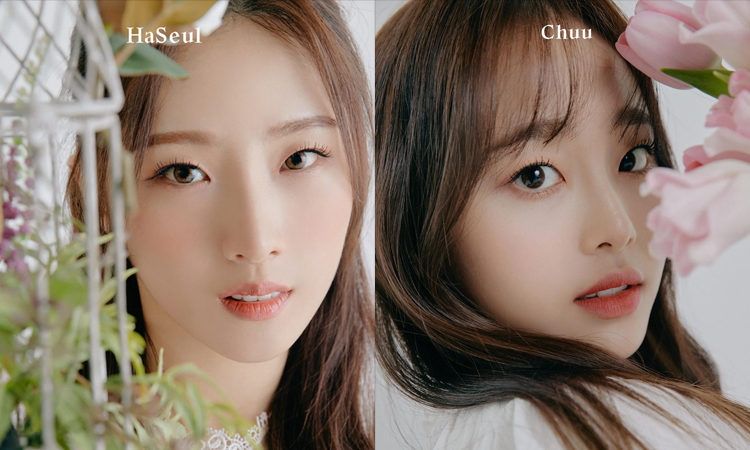 HaSeul y Chuu de LOONA continúan con su concepto de boda blanca para el mini álbum '&'