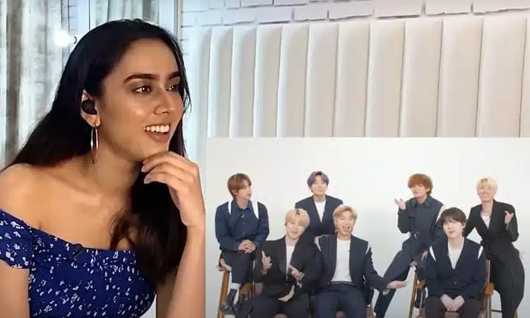Sakshma Srivastav habla como toda una ARMY al reaccionar a su entrevista con BTS
