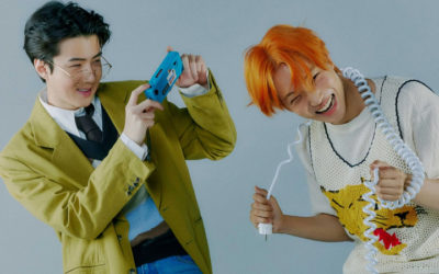 Kai y Sehun de EXO posan adorablemente en las fotos teaser de 'Don't Fight The Feeling'