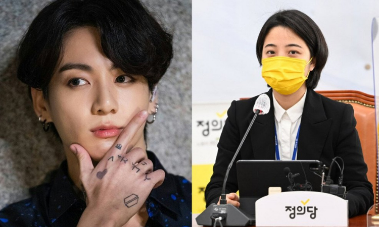 Ryu Ho Jung genera polémica por usar a Jungkook de BTS como imagen política para 'Ley de los tatuajes'