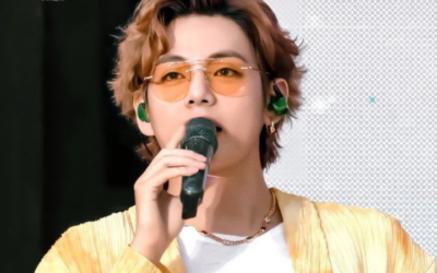 Comunidad femenina en Corea elige a V de BTS como el rostro del grupo