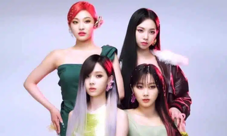 aespa en sesión fotográfica