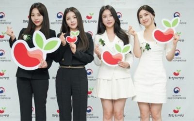 Brave Girls en ceremonia de nombramiento como embajadoras