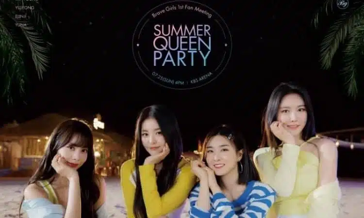 Póster del fan meeting de Brave Girls