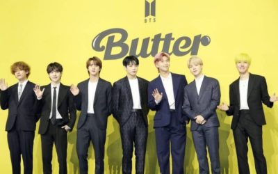 BTS en conferencia de prensa de Butter
