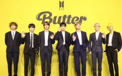 Conferencia de prensa de Butter de BTS