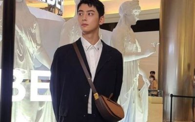 Cha Eun Woo filmando spot para Burberry