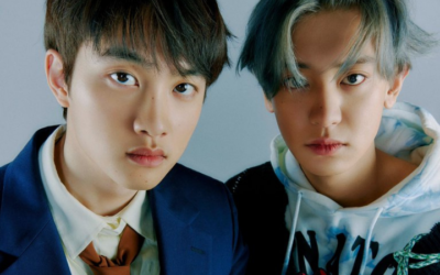 Chanyeol y D.O de EXO juguetean en sus nuevas fotos teaser para ‘Don’t Fight The Feeling’