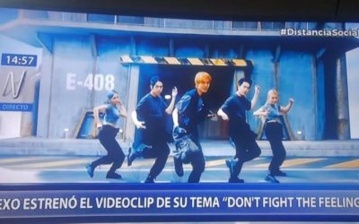 Captura de la noticia de EXO en Canal N