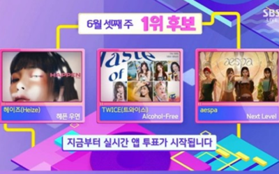 Choque femenino: TWICE vs Heize vs aespa se enfrentan por el #1 en 'Inkigayo'