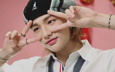 Hyunjin de Stray Kids en videollamada con una fan