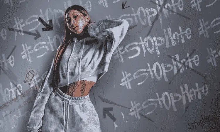 Jessi se une a la marca TRIBUTE para difundir conciencia con la campaña 'El odio es un virus'