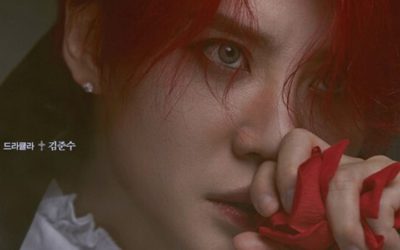 Kim Junsu como el Conde Drácula