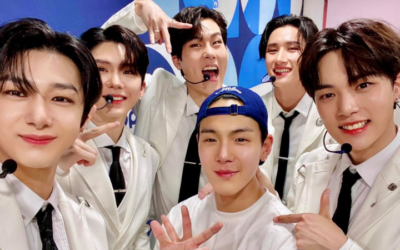 Shownu realiza una visita especial a MONSTA X durante su actuación en Inkigayo