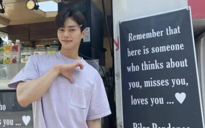 Una fan de Song Kang le envia un camión de snacks y es la sensación en el set