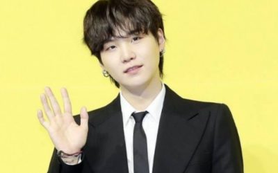 Suga en conferencia de prensa para Butter