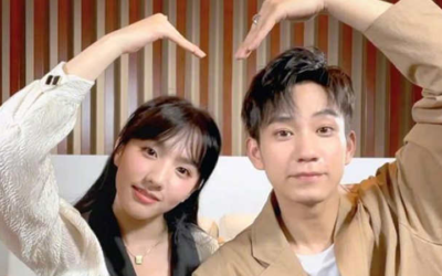 Wang Ziqi es visto tomado de la mano de la actriz Wang Churan