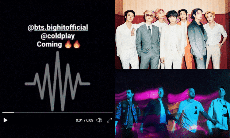 BTS y Coldplay