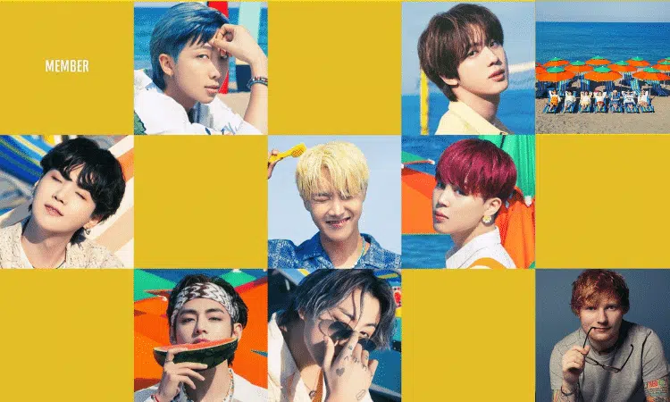 BTS presenta su nueva canción con Ed Sheeran