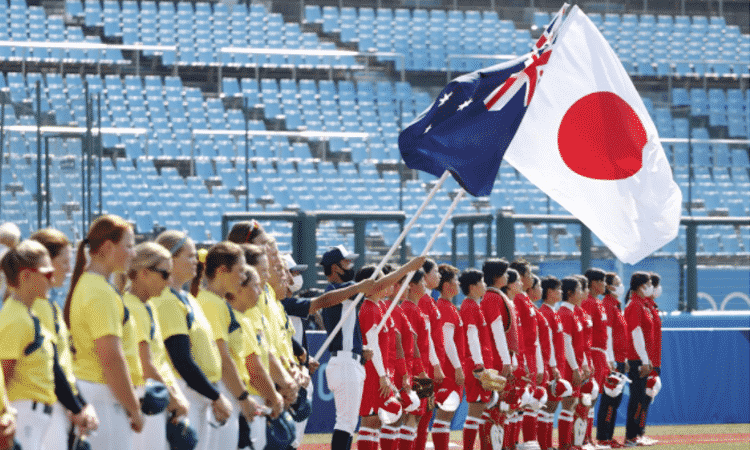 Da inicio la primer competencia en los Juegos Olímpicos de Tokio con partido de softbol