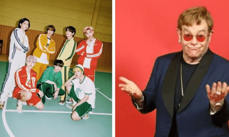 La leyenda musical Elton John muestra su apoyo a BTS por 'Permission to Dance'