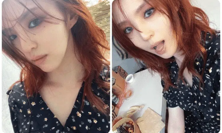 Han So Hee luce hermosa tras su alta